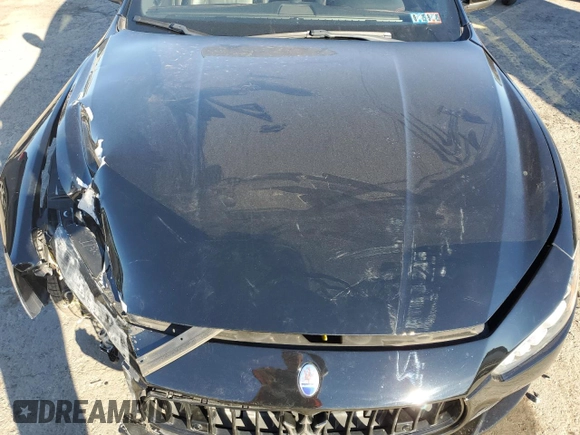 2017 Maserati Ghibli with VIN ZAM57XSS2H1249720, listed as a Copart auction lot 80409684 with 56,769 mi miles and Salvage Title. Bid and sale history available at carsss.com. Image 13.