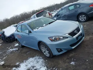 2011 Lexus IS 250 with VIN JTHCF5C20B5044896, listed as a IAAI auction lot 41222647 with 37,897 mi miles. Bid and sale history available at carsss.com. Image 1.