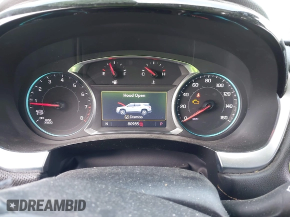 2020 Chevrolet Traverse Premier with VIN 1GNERKKW9LJ305205, listed as a IAAI auction lot 41647323 with 80,985 mi miles and . Bid and sale history available at DreamBid. Image 7.