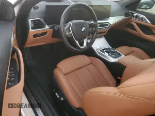 2024 BMW 4 Series 430i with VIN WBA23AT04RCP28351, listed as a Copart auction lot 83340604 with Not provided miles and Salvage title. Bid and sale history available at DreamBid. Image 8.