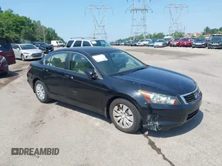 2010 Honda Accord LX with VIN 1HGCP2F3XAA143850, listed as a IAAI auction lot 42563676 with 122,655 mi miles and . Bid and sale history available at DreamBid. Image 1.