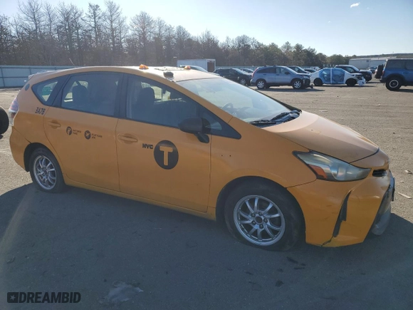 2017 Toyota Prius v Two with VIN JTDZN3EU5HJ063798, listed as a Copart auction lot 45392885 with 366,494 mi miles and Clean Title. Bid and sale history available at carsss.com. Image 4.