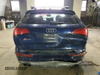 2014 Audi SQ5 Premium Plus with VIN WA1CGAFP7EA049629, listed as a Copart auction lot 65639384 with 151,696 mi miles and Salvage Title. Bid and sale history available at carsss.com. Image 6.