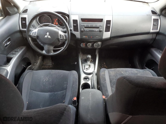 2012 Mitsubishi Outlander ES with VIN JA4AS2AW8CU030223, listed as a Copart auction lot 45006305 with 179,408 mi miles and Salvage Title. Bid and sale history available at carsss.com. Image 8.