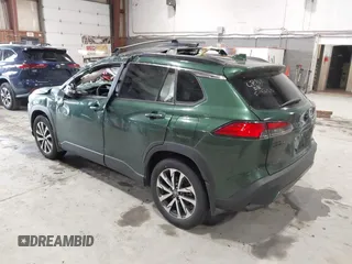 2022 Toyota Corolla Cross XLE with VIN 7MUDAABG9NV043308, listed as a IAAI auction lot 42467615 with 45,502 mi miles and . Bid and sale history available at DreamBid. Image 3.