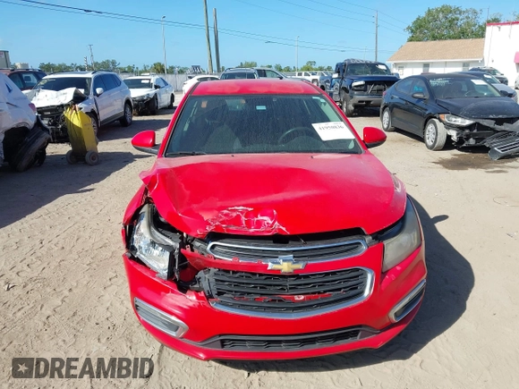 2015 Chevrolet Cruze LT with VIN 1G1PC5SB9F7106666, listed as a IAAI auction lot 41950836 with 234,790 mi miles and . Bid and sale history available at DreamBid. Image 12.