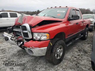 2003 Dodge Ram 2500 ST with VIN 3D7KU28673G728440, listed as a Copart auction lot 44683945 with 244,728 mi miles and Salvage Title. Bid and sale history available at carsss.com. Image 1.