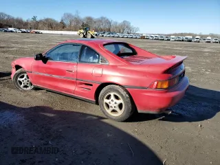 1991 Toyota MR2 z VIN JT2SW21M2M0004747, wystawiony jako Copart lot #46879965 z przebiegiem 219 019 mil mil oraz Czysty tytuł • Clean title. Historia ofert i sprzedaży dostępna na DreamBid. Obrazek 2.