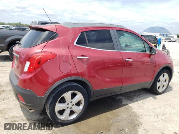 2016 Buick Encore Leather with VIN KL4CJCSB4GB731128, listed as a Copart auction lot 53834435 with 85,990 mi miles and Salvage Title. Bid and sale history available at DreamBid. Image 3.