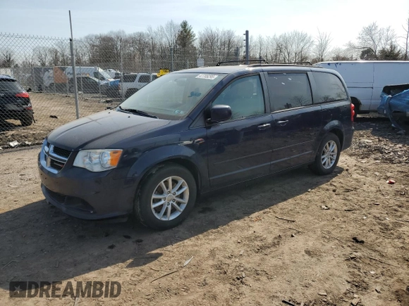 2016 Dodge Grand Caravan SXT with VIN 2C4RDGCGXGR160870, listed as a Copart auction lot 47705295 with 214,215 mi miles and Clean Title. Bid and sale history available at DreamBid. Image 1.