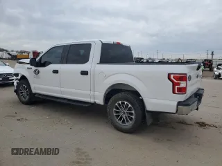 2018 Ford F-150 XL with VIN 1FTEW1E54JFA51448, listed as a Copart auction lot 49823785 with 95,996 mi miles and Salvage Title. Bid and sale history available at carsss.com. Image 2.