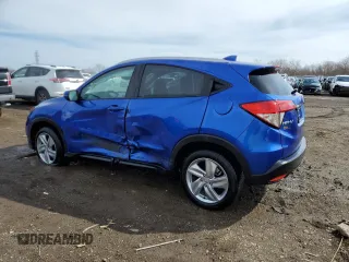 2020 Honda HR-V EX with VIN 3CZRU6H54LM705247, listed as a Copart auction lot 49350295 with 48,103 mi miles and Salvage Title. Bid and sale history available at carsss.com. Image 2.