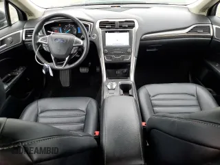 2019 Ford Fusion Hybrid SEL with VIN 3FA6P0MU0KR200534, listed as a Copart auction lot 46747483 with 28,978 mi miles. Bid and sale history available at carsss.com. Image 8.
