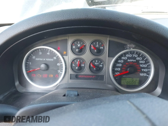 2008 Ford F-150 XLT с VIN 1FTPW12V28KB38120, выставлен на аукционе IAAI как лот 42232986 с пробегом 128 600 миль миль и . История ставок и продаж доступна на DreamBid. Изображение 7.