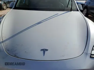 2022 Tesla Model Y Performance with VIN 7SAYGDEF7NF337571, listed as a Copart auction lot 45050805 with Not Provided miles and Salvage Title. Bid and sale history available at DreamBid. Image 12.