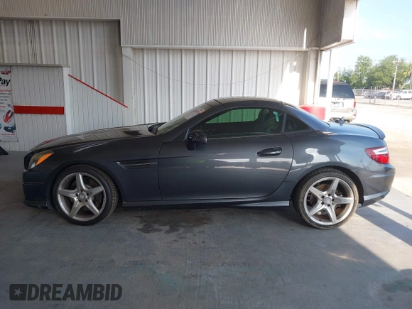 2012 Mercedes-Benz SLK 250 with VIN WDDPK4HA4CF036956, listed as a IAAI auction lot 42382830 with 89,369 mi miles and . Bid and sale history available at DreamBid. Image 14.