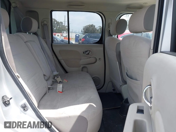 2011 Nissan Cube 1.8 SL with VIN JN8AZ2KR7BT210926, listed as a IAAI auction lot 42128051 with 169,746 mi miles. Bid and sale history available at carsss.com. Image 8.