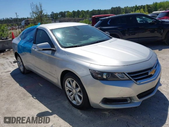 2017 Chevrolet Impala LT with VIN 1G1105S30HU200074, listed as a IAAI auction lot 42050170 with 160,647 mi miles and . Bid and sale history available at DreamBid. Image 1.
