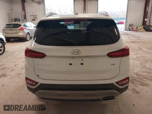 2019 Hyundai Santa Fe Limited with VIN 5NMS5CAD2KH021934, listed as a IAAI auction lot 40726332 with 52,994 mi miles. Bid and sale history available at carsss.com. Image 16.