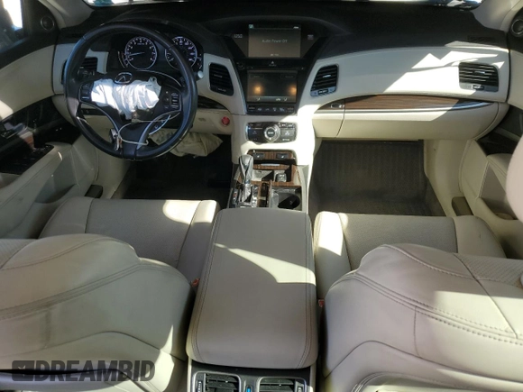 2017 Acura RLX w/Technology Pkg with VIN JH4KC1F57HC000692, listed as a Copart auction lot 82865294 with 103,131 mi miles and Salvage Title. Bid and sale history available at carsss.com. Image 8.