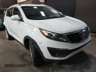 2012 Kia Sportage LX with VIN KNDPB3A26C7269092, listed as a IAAI auction lot 41892059 with 149,000 mi miles. Bid and sale history available at carsss.com. Image 1.
