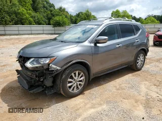 2019 Nissan Rogue SV with VIN JN8AT2MT6KW258863, listed as a Copart auction lot 59938575 with 62,397 mi miles and Salvage title. Bid and sale history available at DreamBid. Image 1.