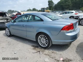 2007 Volvo C70 with VIN YV1MC68277J018897, listed as a Copart auction lot 68063284 with 167,666 mi miles and Clean Title. Bid and sale history available at carsss.com. Image 2.