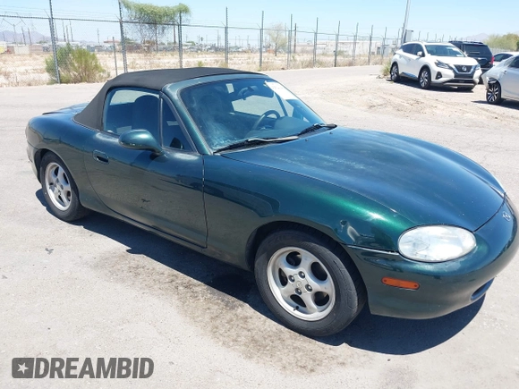 1999 Mazda MX-5 Miata with VIN JM1NB3530X0103644, listed as a IAAI auction lot 42524948 with Not provided miles and . Bid and sale history available at DreamBid. Image 1.