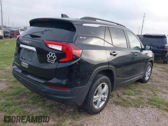 2022 GMC Terrain SLE z VIN 3GKALMEV4NL229383, wystawiony jako IAAI lot #41927702 z przebiegiem Nie podano mil oraz . Historia ofert i sprzedaży dostępna na DreamBid. Obrazek 4.