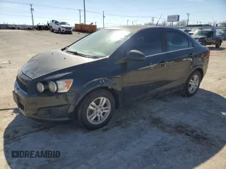 2014 Chevrolet Sonic LT with VIN 1G1JC5SB2E4211605, listed as a Copart auction lot 46405925 with 136,520 mi miles and Salvage Title. Bid and sale history available at DreamBid. Image 1.