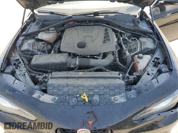 2018 Alfa Romeo Giulia Ti Sport z VIN ZARFAECN7J7588845, wystawiony jako Copart lot #55140535 z przebiegiem Nie podano mil oraz Szkoda całkowita • Salvage title. Historia ofert i sprzedaży dostępna na DreamBid. Obrazek 11.