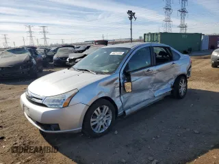 2010 Ford Focus SEL with VIN 1FAHP3HN1AW170209, listed as a Copart auction lot 44211235 with 224,940 mi miles and Salvage Title. Bid and sale history available at carsss.com. Image 1.