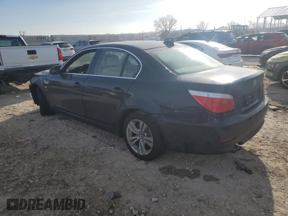 2010 BMW 5 Series 528i xDrive with VIN WBANV1C53AC445348, listed as a Copart auction lot 85773804 with 146,573 mi miles and Salvage Title. Bid and sale history available at carsss.com. Image 2.