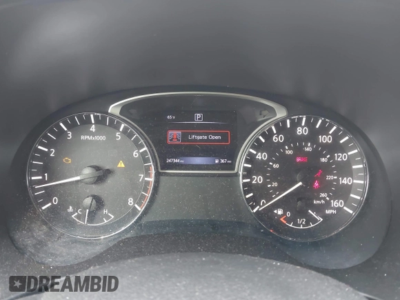 2016 Nissan Pathfinder SV with VIN 5N1AR2MN6GC651858, listed as a IAAI auction lot 41920897 with 247,344 mi miles. Bid and sale history available at carsss.com. Image 7.