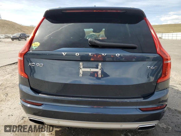 2019 Volvo XC90 Momentum with VIN YV4A22PK9K1425793, listed as a Copart auction lot 50751305 with 49,824 mi miles and Salvage Title. Bid and sale history available at carsss.com. Image 6.