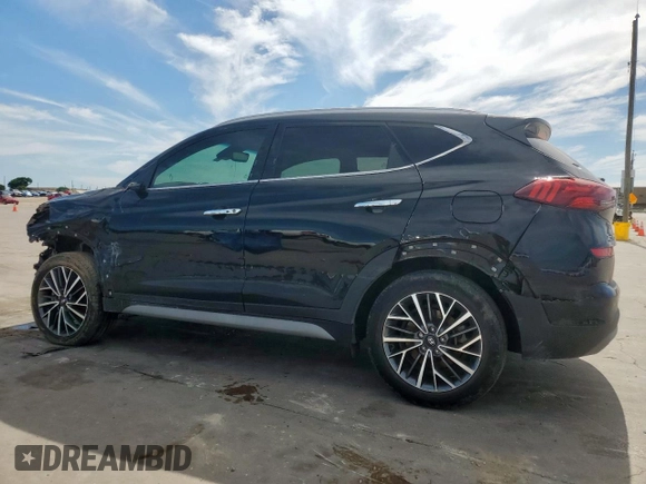 2021 Hyundai Tucson SEL z VIN KM8J33AL5MU370313, wystawiony jako Copart lot #57982665 z przebiegiem 33 266 mil mil oraz Szkoda całkowita • Salvage title. Historia ofert i sprzedaży dostępna na DreamBid. Obrazek 2.