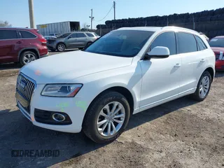 2016 Audi Q5 Premium with VIN WA1C2AFP1GA124679, listed as a IAAI auction lot 41775443 with 88,546 mi miles and . Bid and sale history available at DreamBid. Image 2.