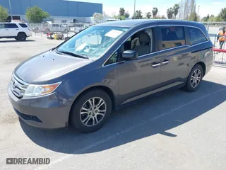 2013 Honda Odyssey EX with VIN 5FNRL5H48DB061283, listed as a IAAI auction lot 41987907 with 119,312 mi miles. Bid and sale history available at carsss.com. Image 18.