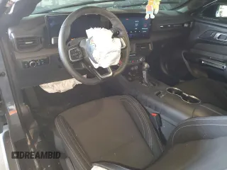 2024 Ford Mustang EcoBoost with VIN 1FA6P8TH8R5122598, listed as a Copart auction lot 58627015 with 15,557 mi miles and Salvage title. Bid and sale history available at DreamBid. Image 8.