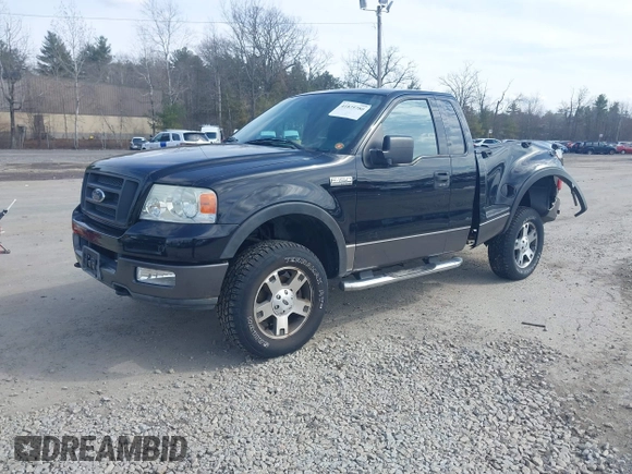 2004 Ford F-150 XLT with VIN 1FTRF04584KB28749, listed as a IAAI auction lot 41875780 with 115,018 mi miles. Bid and sale history available at carsss.com. Image 2.