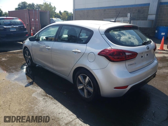 2018 Kia Forte LX with VIN KNAFK5A89J5745238, listed as a Copart auction lot 70489204 with 112,141 mi miles and Salvage Title. Bid and sale history available at DreamBid. Image 2.