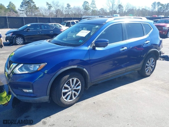 2018 Nissan Rogue S with VIN KNMAT2MT9JP604456, listed as a IAAI auction lot 41457753 with 147146 miles. Bid and sale history available at carsss.com. Image 2.