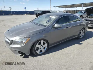 2015 Mercedes-Benz CLA 250 with VIN WDDSJ4EB9FN278680, listed as a Copart auction lot 53760385 with 89,663 mi miles and Salvage Title. Bid and sale history available at DreamBid. Image 1.