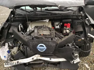 2017 Nissan LEAF SL with VIN 1N4BZ0CP7HC308676, listed as a Copart auction lot 71582022 with 0 mi miles. Bid and sale history available at carsss.com. Image 12.