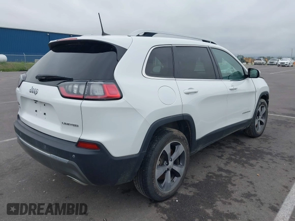 2019 Jeep Cherokee Limited z VIN 1C4PJMDXXKD456514, wystawiony jako IAAI lot #42287253 z przebiegiem 58 451 mil mil oraz . Historia ofert i sprzedaży dostępna na DreamBid. Obrazek 4.