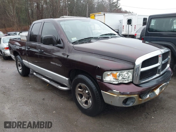 2004 Dodge 1500 SLT with VIN 1D7HA18D14J124376, listed as a IAAI auction lot 41772597 with 217,421 mi miles and . Bid and sale history available at DreamBid. Image 1.