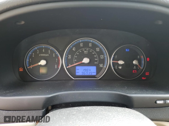 2007 Hyundai Santa Fe SE z VIN 5NMSH13EX7H095448, wystawiony jako Copart lot #58595565 z przebiegiem 96 939 mil mil oraz Szkoda całkowita • Salvage title. Historia ofert i sprzedaży dostępna na DreamBid. Obrazek 9.