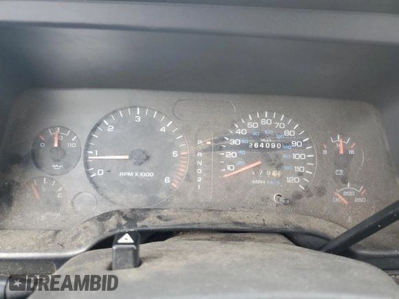 1997 Dodge 1500 with VIN 3B7HF13Z3VG780239, listed as a Copart auction lot 51706095 with 264,090 mi miles and Salvage title. Bid and sale history available at DreamBid. Image 9.