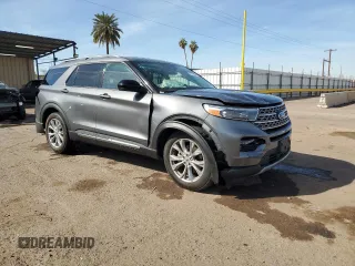 2024 Ford Explorer Limited with VIN 1FMSK7FH4RGA05338, listed as a Copart auction lot 46061075 with 22,197 mi miles and Clean Title. Bid and sale history available at carsss.com. Image 4.
