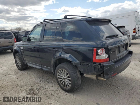 2012 Land Rover Range Rover Sport HSE with VIN SALSF2D43CA720965, listed as a Copart auction lot 50938085 with 146,691 mi miles and Salvage Title. Bid and sale history available at DreamBid. Image 2.